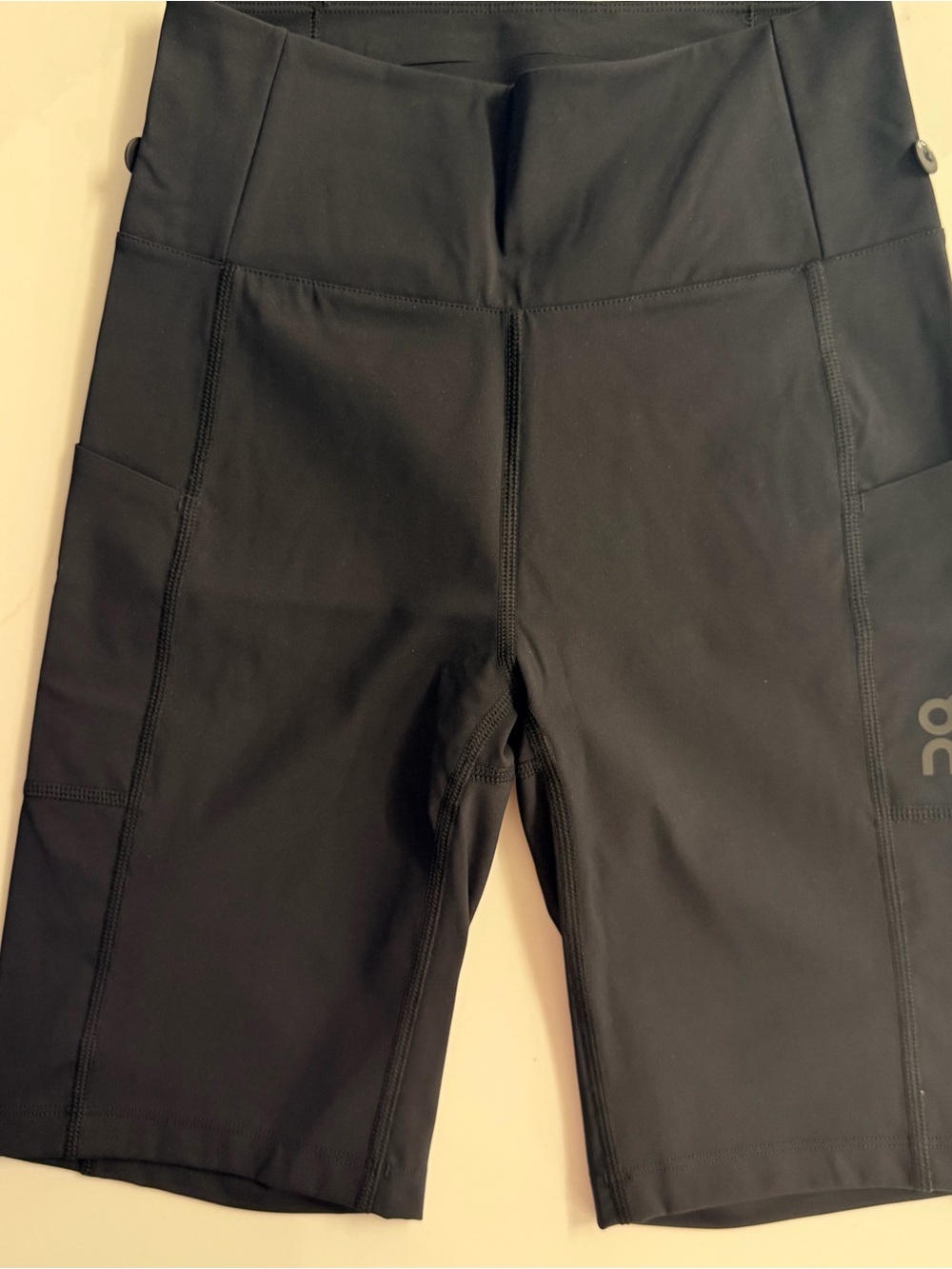 On Running Black Women's Bike Shorts